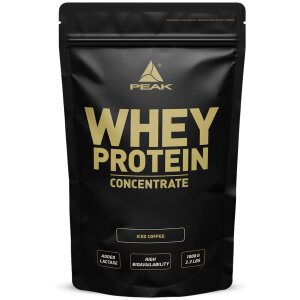 Peak Whey Protein Concentrat 1000g Iced Coffee