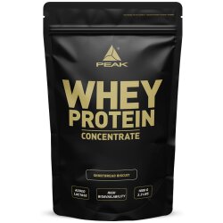 Peak Whey Protein Concentrat 1000g Shortbread Biscuit...